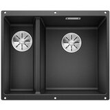 Blanco sudoper SUBLINE 340/160-U InFino SILGRANIT ANTRACIT, VELIKI BAZEN DESNO, bez dalj.upr. | shoptok.hr