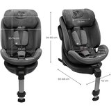 Kinderkraft dječja autosjedalica s isofix bazom xrider™ 2 i-size (40-150 cm) grey | shoptok.hr