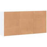 vidaXL Komoda 3 kosi bela 60x31x84 cm inženirski les | Shoptok.si