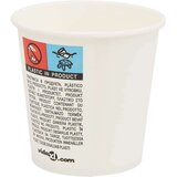 vidaXL Papirnate skodelice za kavo s pokrovčki 1000 kosov 4oz 100ml | Shoptok.si