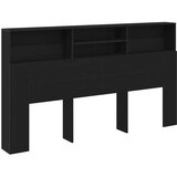  Okvir za krevet Crna hrastovina 180x19x103 5 cm | shoptok.hr
