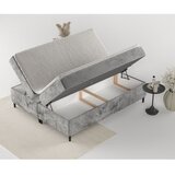 Maison de Rêve Temno siva boxspring postelja s prostorom za shranjevanje 180x200 cm Araya – | Shoptok.si