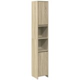  4-dijelni set kupaonskog namještaja boja hrasta sonome drveni | shoptok.hr