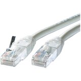 Roline 21.15.0500 RJ45 omrežni kabel\, patch kabel cat 5e u/utp 0.50 m siva 1 kos, (20420141) | Shoptok.si
