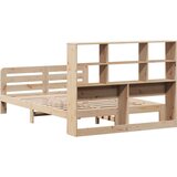 vidaXL Okvir kreveta bez madraca 120 x 200 cm od masivne borovine | shoptok.hr