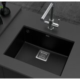 GL granitna sudopera bari 1K crna 560x440x220MM | ePonuda.com