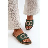 S. BARSKI Women's Flat Flip Flops With Sequins S.Barski | Shoptok.si