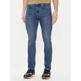 Tommy Hilfiger Jeans hlače Bleecker MW0MW33963 Modra Slim Fit