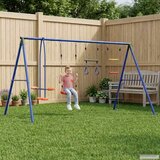  Set vanjskih ljuljački Šareni Čelik i PE - Crvena Hanging sjedište + trapez + ljestve + ljuljačka Cijene