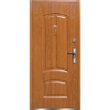 Okdoors O.K. Doors Zunanja vhodna kovinska vrata RA40 zlati hrast 90 leva u