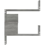  Kutna zidna polica hrast sonoma 40x40x50 cm konstruirano drvo | Shoptok.si