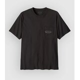 Patagonia MW '95 Oval Logo Pocket T-shirt black | Shoptok.si
