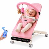  Višenamjenska ležaljka za bebe s Bluetooth funkcijom, glazbenim modulom i podesivim naslonom | shoptok.hr