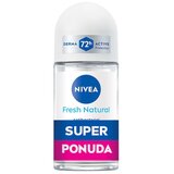 Nivea Fresh Natural Roll On 50ml+50ml | Eponuda.com