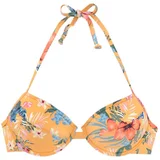 Bench Bikini zgornji del 'Maui' rumena / mešane barve