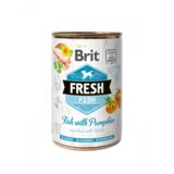 Brit Fresh Dog Fish with Pumpkin 400g - 6 konzervi Cene