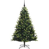  Umjetno božićno drvce s nogom Zelena 180 cm PVC i metal | shoptok.hr