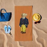 Lessentiel Maison Peškir za plažu Teddy Bear, 150x150 cm, Narandžasti | ePonuda.com