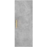  Visoka komoda siva betona 34 5x34x180 cm od konstruiranog drva | shoptok.hr