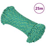 vidaXL Vrv za čoln zelena 5 mm 25 m polipropilen Cene