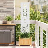  Privatnost u vrtu Bijelo 32 x 140 cm Hladno valjana čelična | shoptok.hr