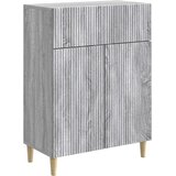  Strani šal Siva Sonoma 66 x 34,5 x 90 cm Inženirski les, (5000217485) | Shoptok.si