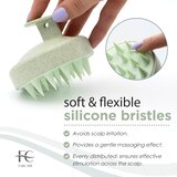 FABCARE masažna silikonska krtača za lasišče | Shoptok.si