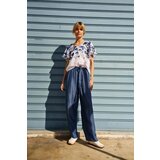 Marisse Blue Lyocell Pants | Shoptok.si