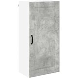 vidaXL Zidni kuhinjski ormarić Zidne Betonski sivi 50 x 31 x 100 cm | shoptok.hr