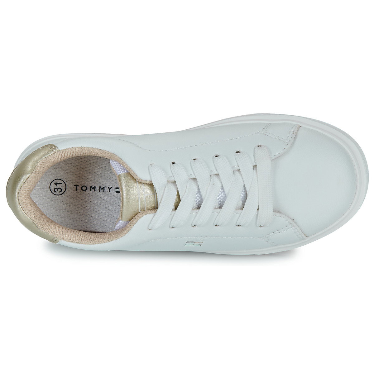Tommy Hilfiger Nizke superge COOPER Bela | Shoptok.si