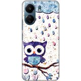torbica silikonska print skin za xiaomi redmi 13C owl