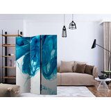  Paravan u 3 dijela - Blue smoke [Room Dividers] 135x172 | shoptok.hr