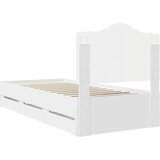  Krevetna konstrukcija Bijeli 90 x 190 cm Inženjersko Drvo | shoptok.hr