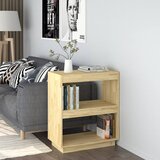 The Living Store Knjižna omara 60x35x71 cm trdna borovina - Knjižna Omara, (21431375) Cene