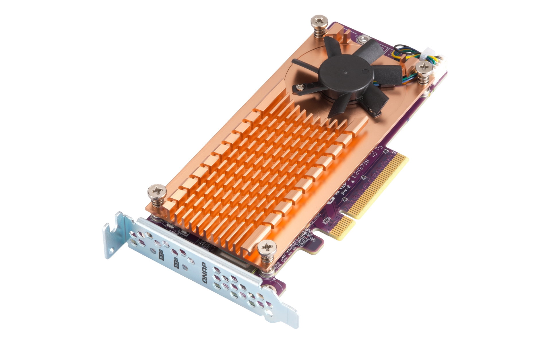 Qnap QM2-2P-384A 2x M.2 NVMe SSD PCIe x8 kartica za proširenje | shoptok.hr