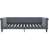  Dnevni krevet s madracem tamnosivi 100 x 200 cm baršunasti | shoptok.hr