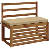  Jastučić za klupu SOEST 100% poliester Bež 80 x 40 x 5 cm | shoptok.hr