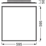 Osram LED panel PLANON površinski montiran/40W/230V 59,5x59,5 cm beli | Eponuda.com