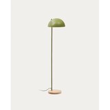 Kave Home Zelena/u prirodnoj boji stojeća svjetiljka s metalnim sjenilom (visina 150 cm) Catlar – | shoptok.hr