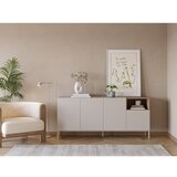 Marckeric Kremno bela komoda 180x80 cm Cailin – | Shoptok.si