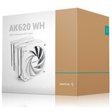 DeepCool CPU Cooler - AK620 WH (28 dB; max, 117,21 m3/h; 4pin, 6 kom heatpipe, 2x12cm, PWM) | shoptok.hr