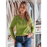 DStreet Long sleeve damski one size FELORIA limonkowy | Shoptok.si