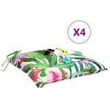  Jastuci za stolice 4 kom višebojni 50 x 50 x 7 cm od tkanine | shoptok.hr