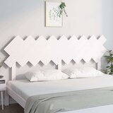  Uzglavlje za krevet Bijela 178x3x80 5 cm od masivne borovine | shoptok.hr
