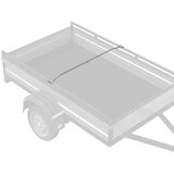  Kuka za platna za prikolice Srebrna 136-218 cm | shoptok.hr