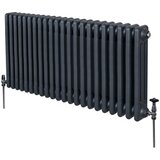 Monster Tradicionalni radiator s 3 stebri - 600 x 1012 mm - antracitno siva, (21569750) | Shoptok.si