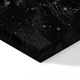  Slika - Symmetry of Shapes (1-part) - Graphic Motif in Black Shade 20x30 Premium Print | shoptok.hr