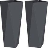  Sadilica 2 pcs Antracit 30 x 30 x 75 cm Čelik | Eponuda.com
