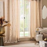 Douceur d intérieur Bež zavjesa 140x280 cm Ondine – | shoptok.hr