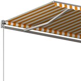  Samostojeća automatska tenda 450 x 300 cm žuto-bijela | shoptok.hr